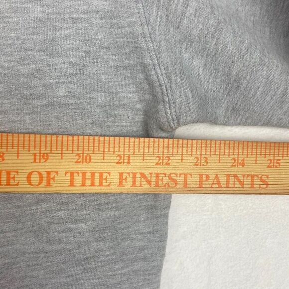 Anvil Superbowl XLVI Sweater Adult Large Gray Hoodie Sweatshirt Pullover - Picture 5 of 8